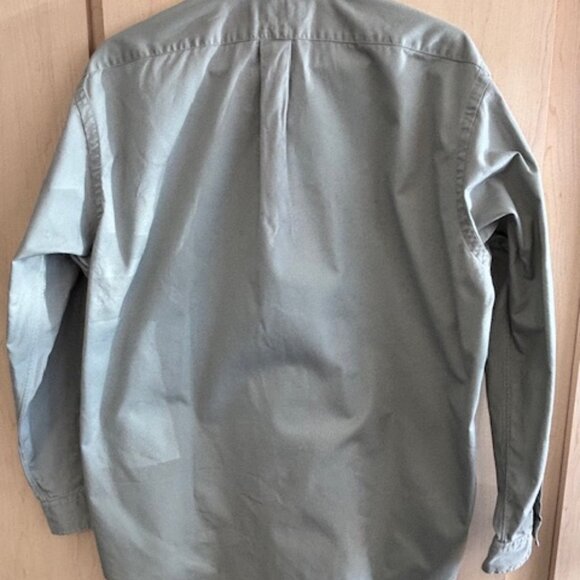 Vintage Ralph Lauren "Blaire" Shirt Long Sleeve Button Up 90s Green Mint Medium - Picture 5 of 6